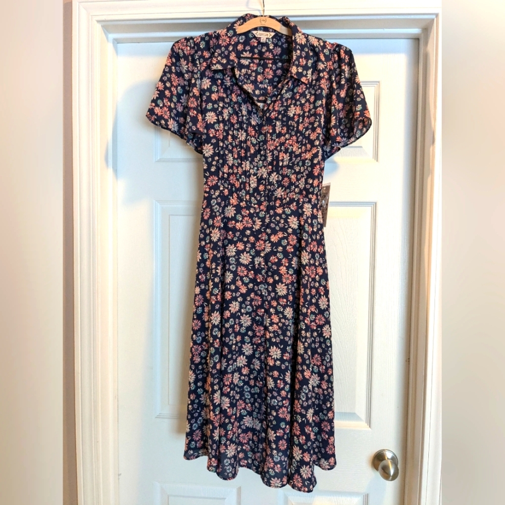 Nanette Lepore Floral Dress NWT size 4